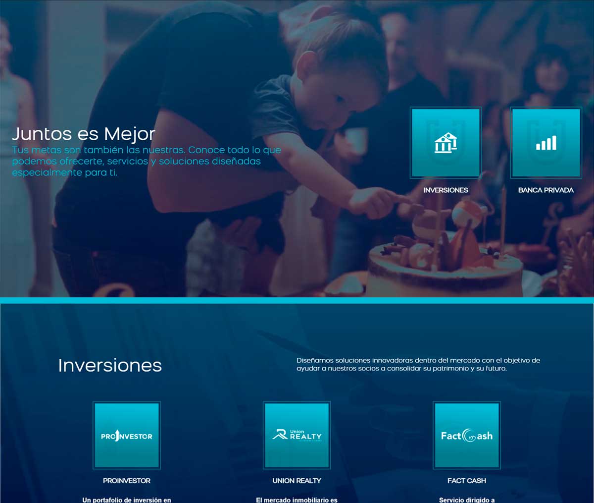 Página web de Union Capital