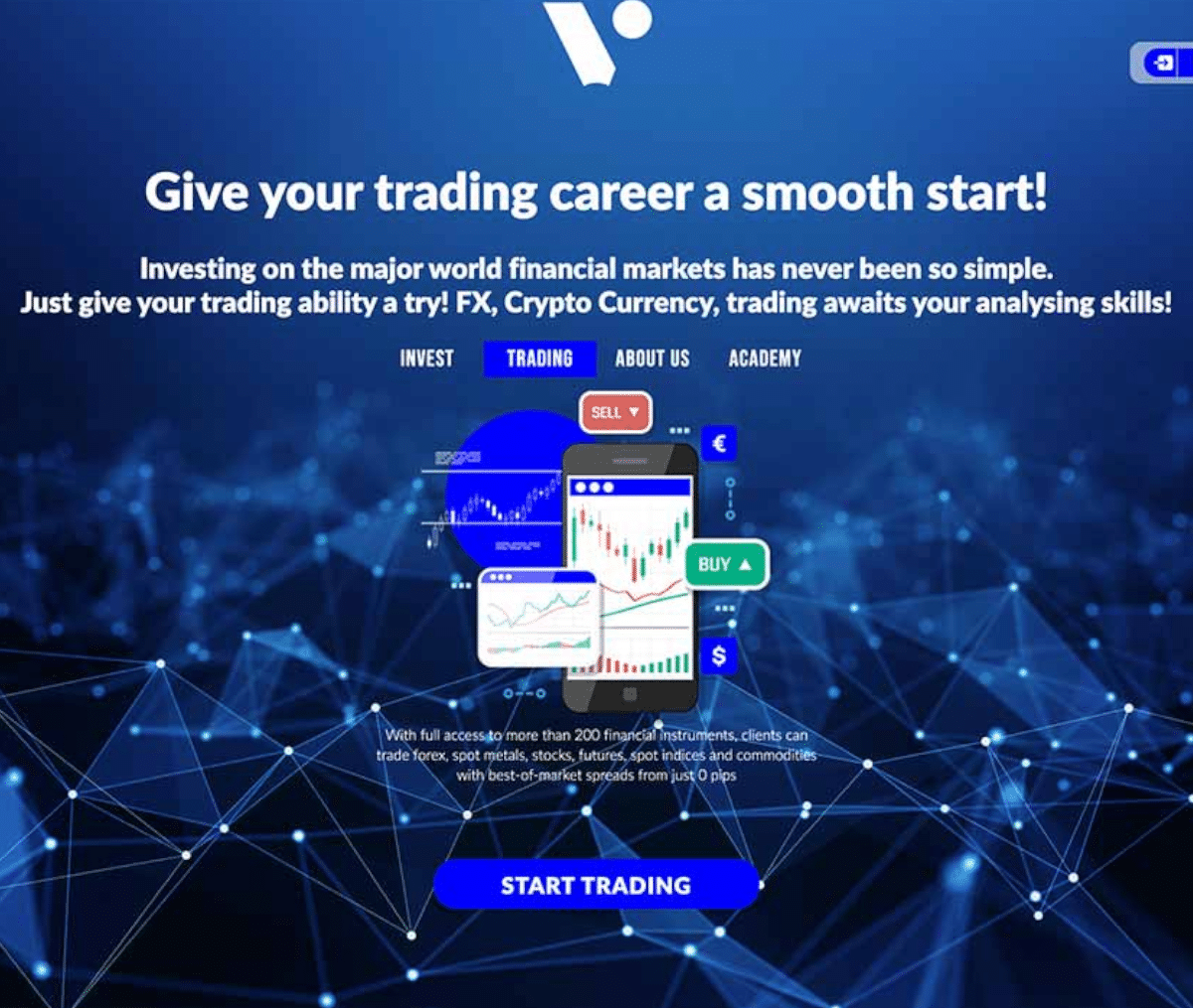 Página web de VirtualStocks