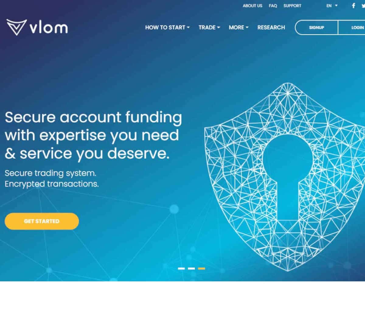 Página web de Vlom