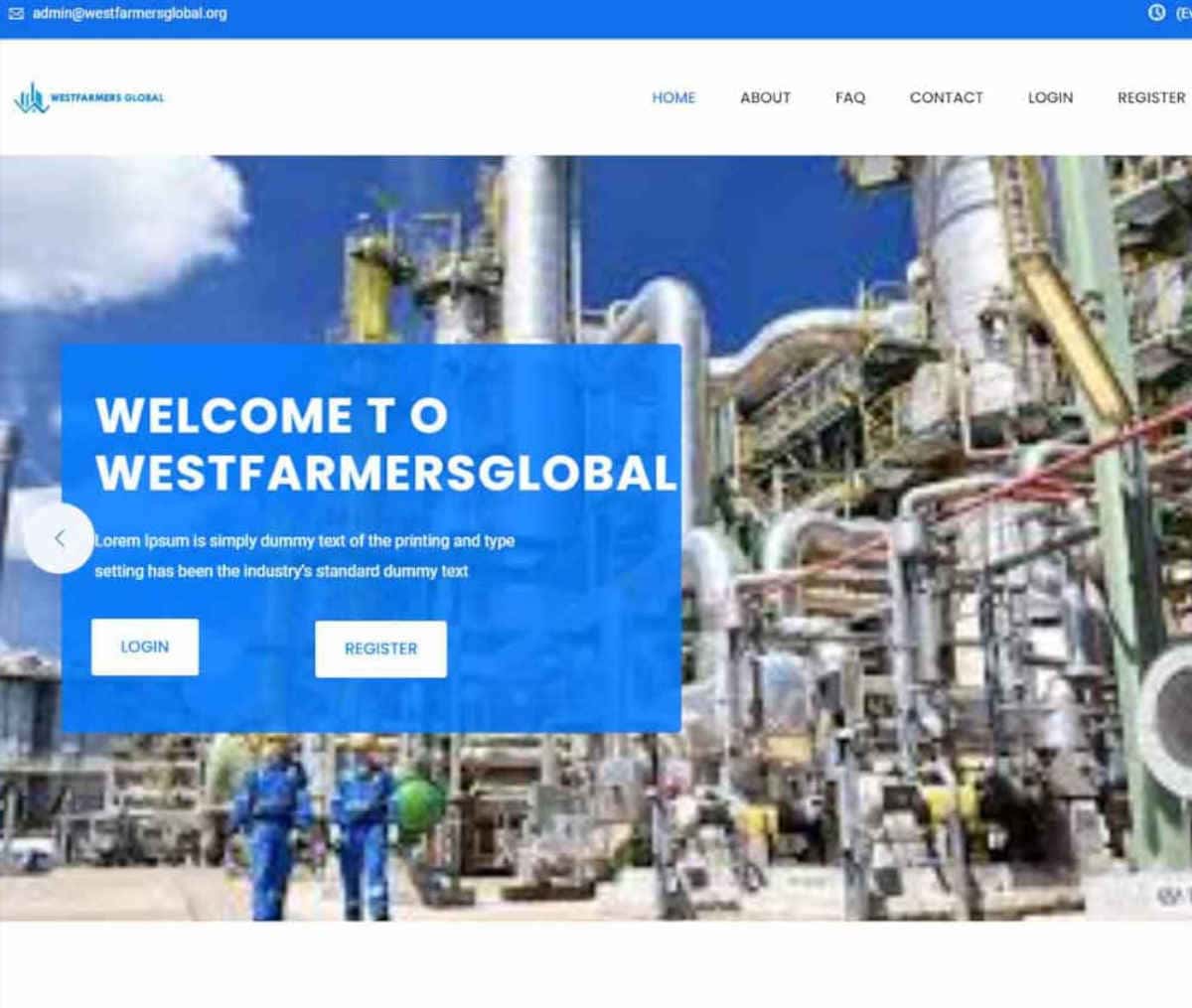 Página web de Westfarmers Global