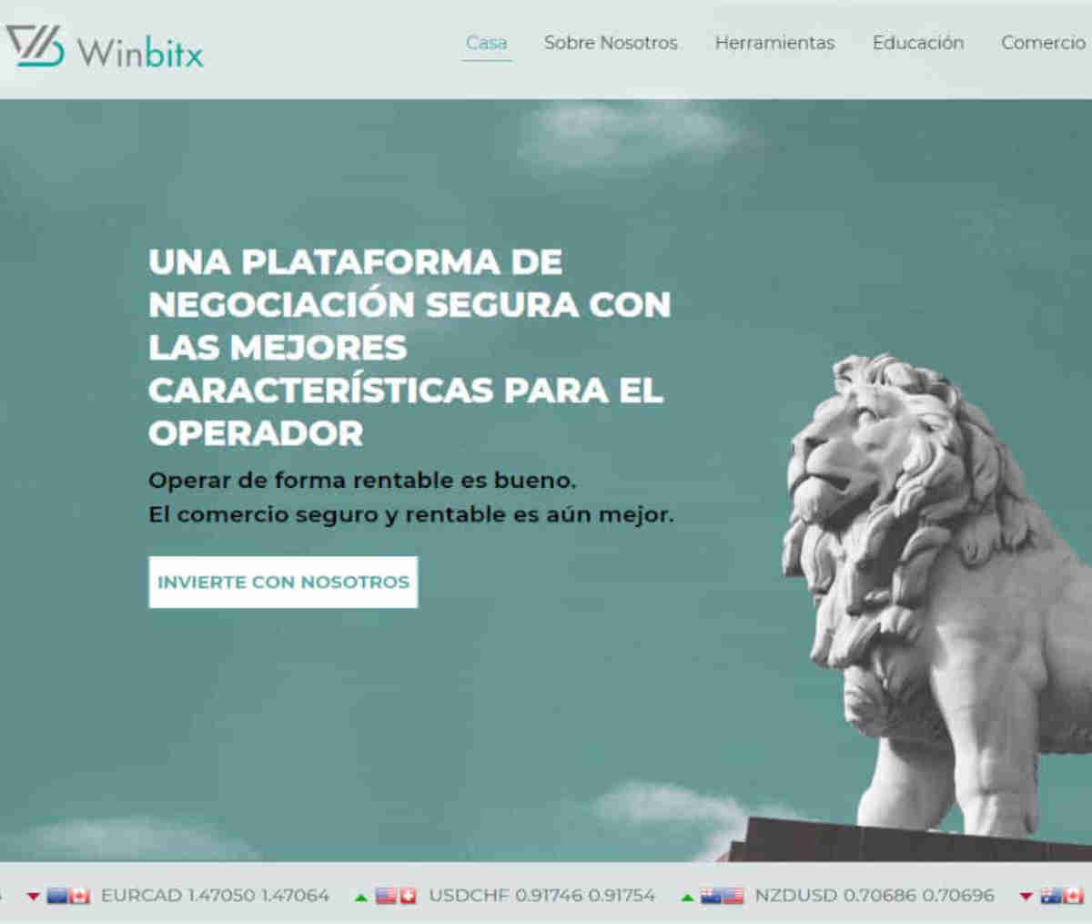 Página web de Winbitx