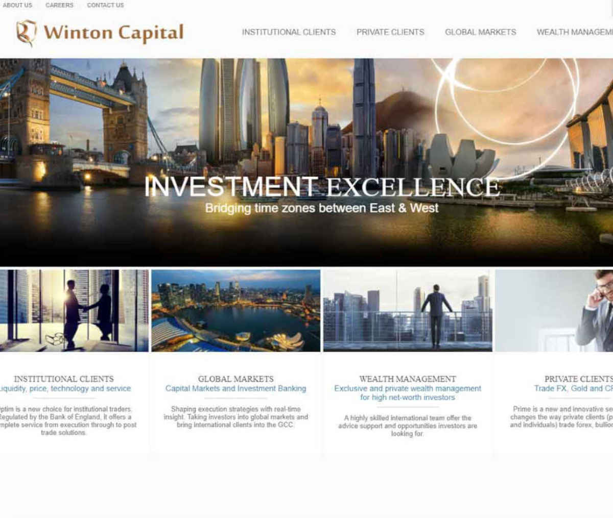 Página web de Winton Capital