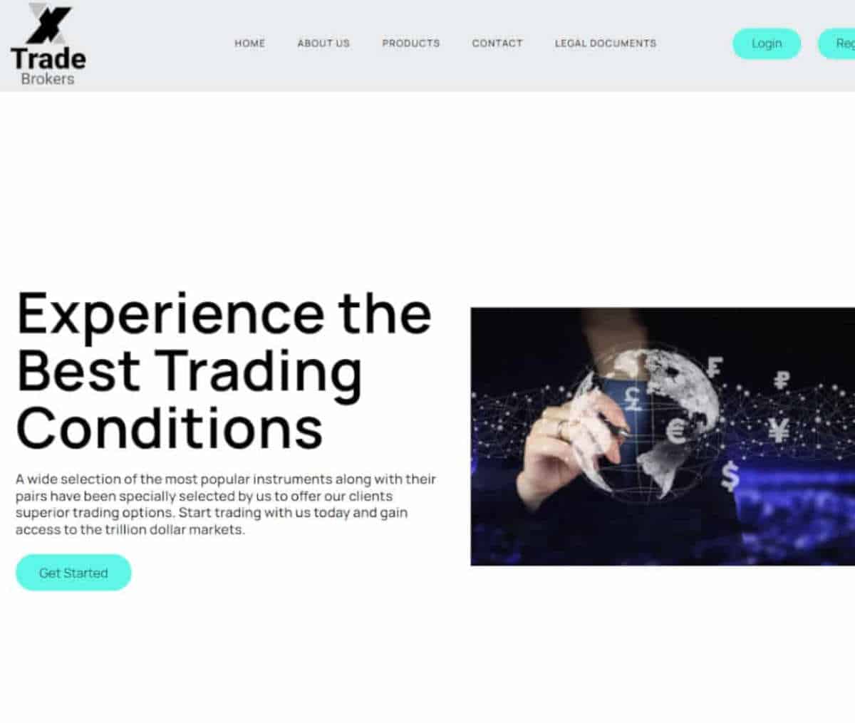 Página web de XTrade Brokers